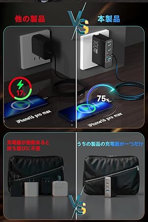 100W急速充電器