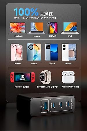 100W急速充電器