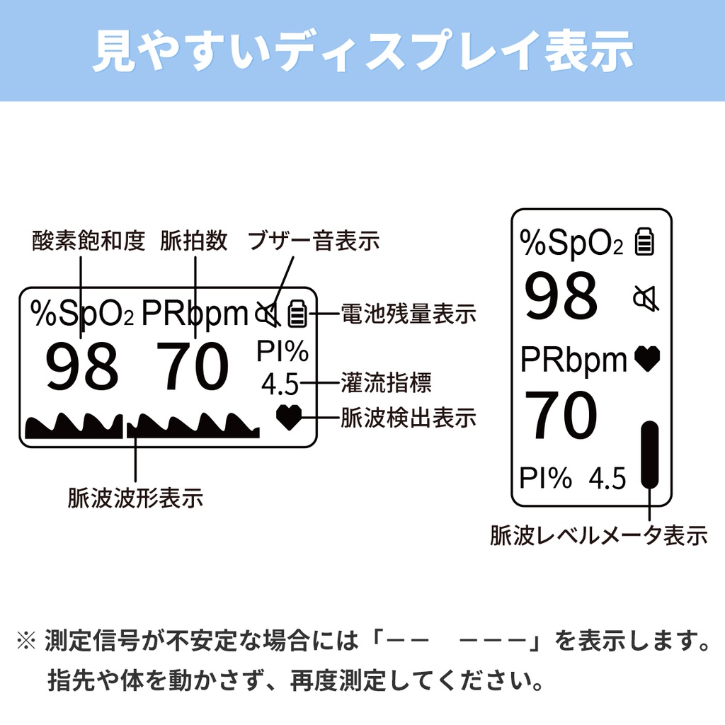 パルスオキシメータKA800