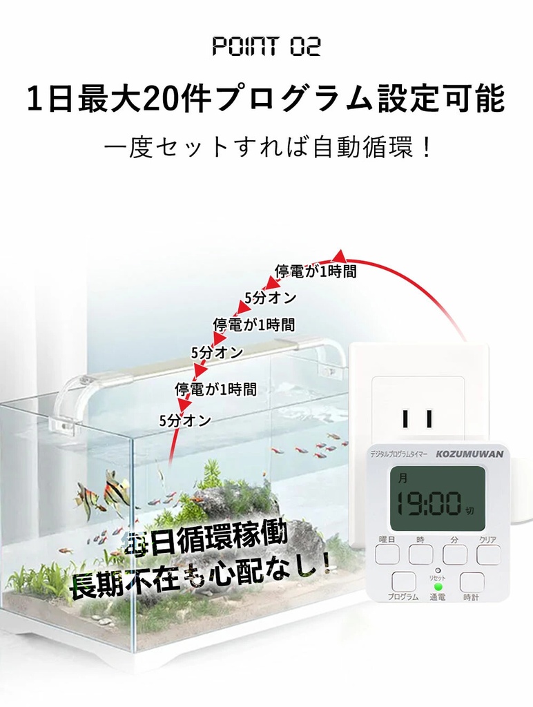 コンセントタイマー 