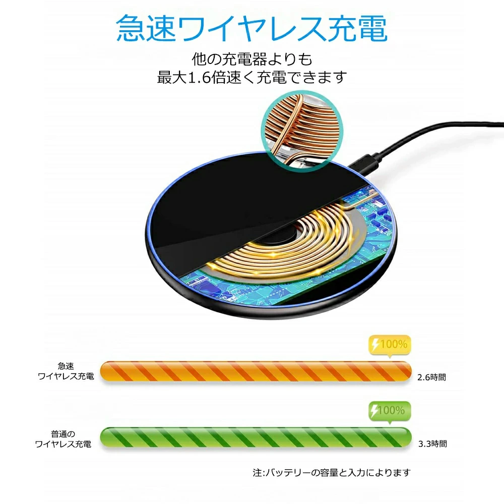 ワイヤレス充電器 