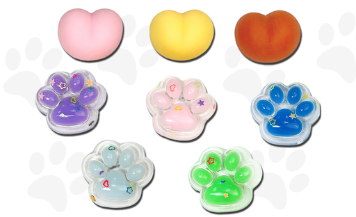 おしり＆肉球パーツ